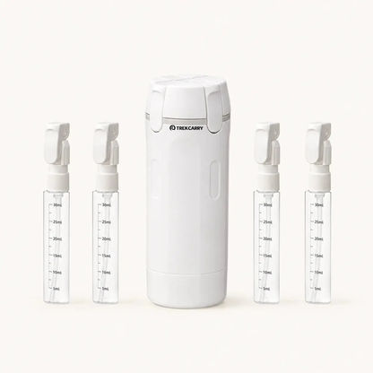 TrekCarry ™ 4-in-1 Travel Dispenser Bottle