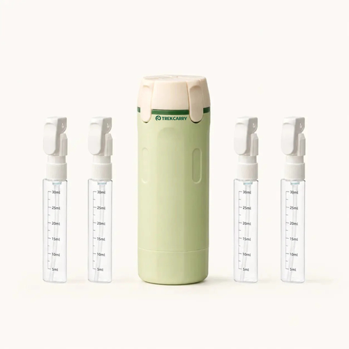 TrekCarry ™ 4-in-1 Travel Dispenser Bottle